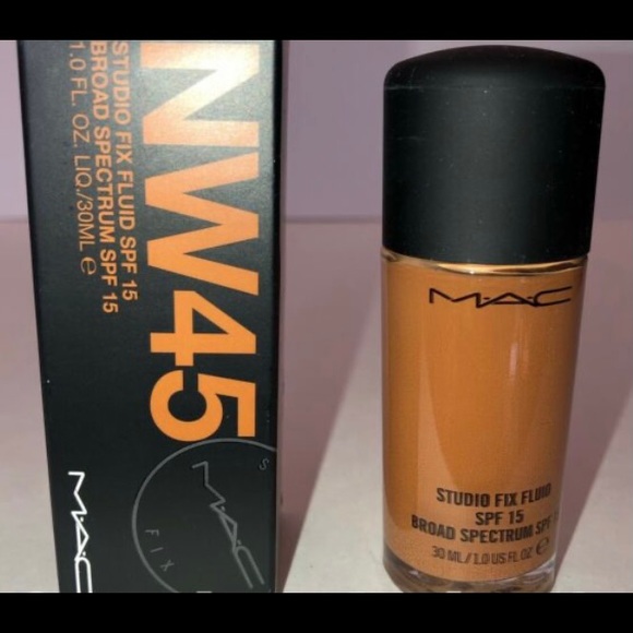 mac studio fix foundation nw45